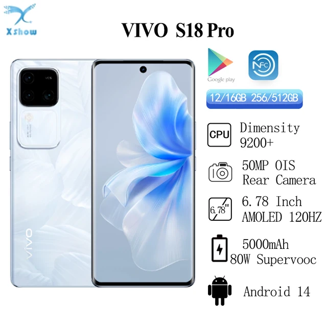 Original Vivo S18 Pro 5g 50mp Ois Rear Camera Dimensity 9200 6 78 Inch Original Vivo S18 Pro 5g 50mp Ois Rear Camera Dimensity 9200 6 78 Inch