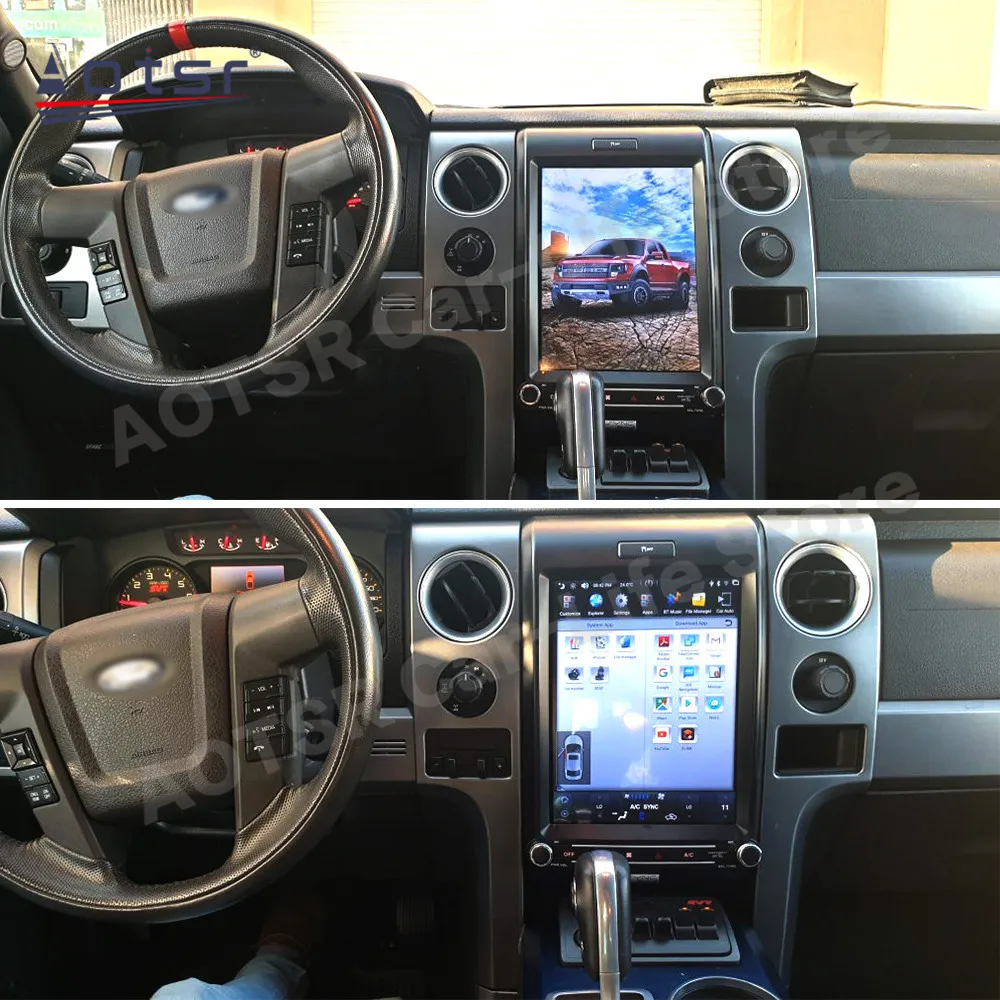

Android 11 Stereo Receiver Carplay Radio Coche With Bluetooth For Ford F150 2013 2014 Player GPS Automotive Multimedia Head Unit