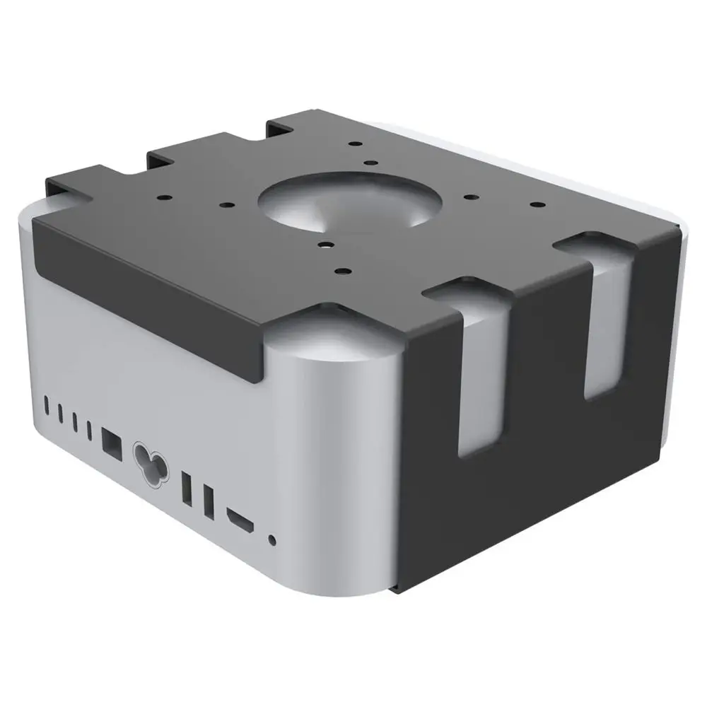 하단 장착 데스크탑 스탠드 냉각 기능 걸이형 디자인 벽걸이 브래킷 스탠드 Mac Studio Mac mini M4 / M4 Pro용 책상 아래