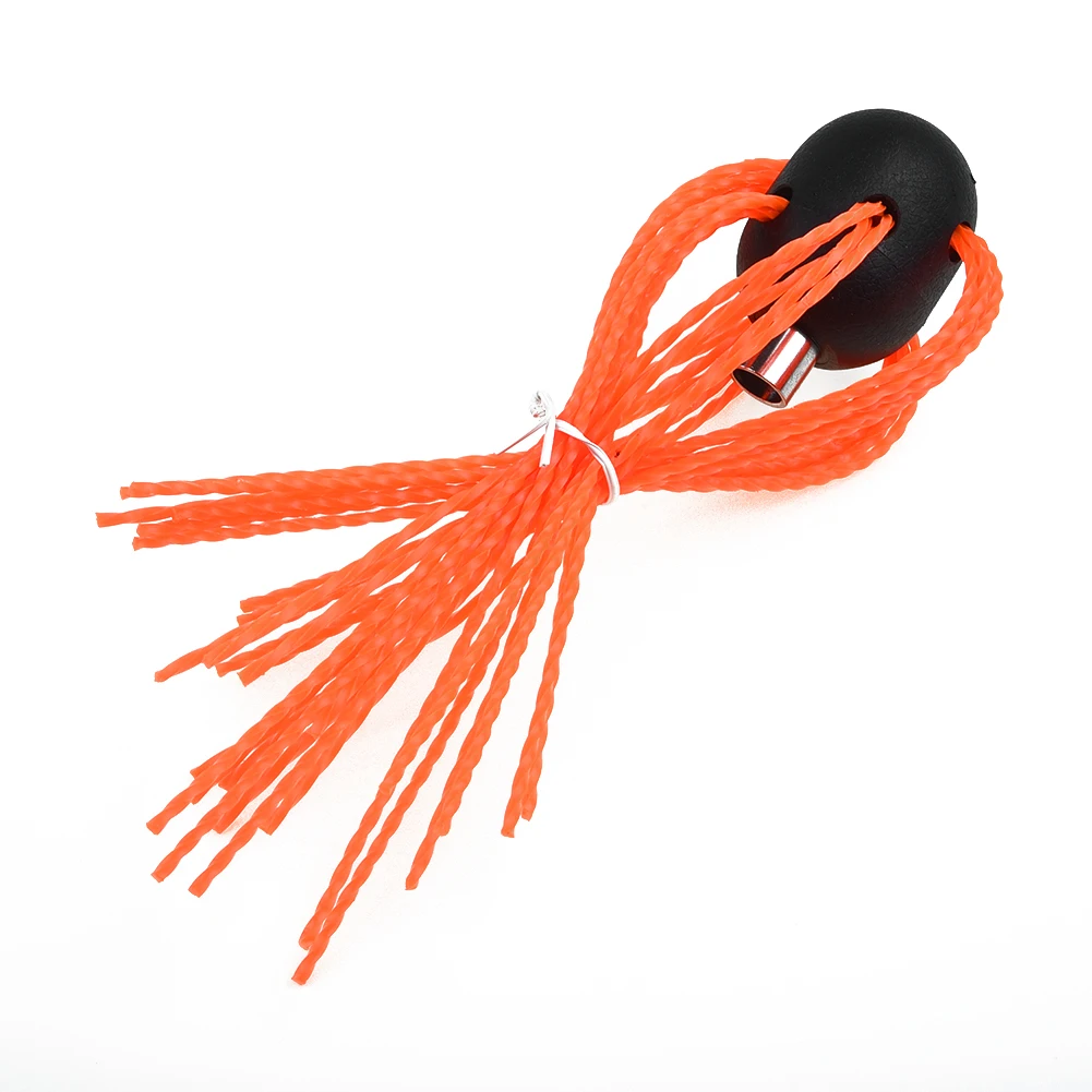 Chimney Cleaning Brush Aluminum Nylon Head Rotary Fireplaces Inner Wall Cleaning Tool 1pc