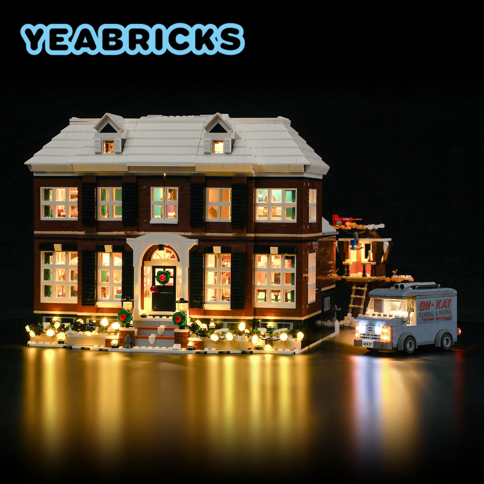 Kit Di Luci A Led Yeabricks Per Set Di Blocchi Da Solo Per La Casa 21330 (Non Includere Il Modello) Giocattoli In Mattoni Per Bambini