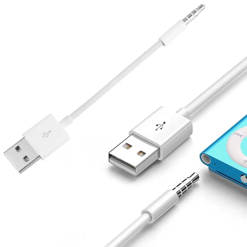 Adatto Per Cavo Dati Ipod Shuffle Ricarica Usb Mp3 3, 4, 5, 6 Cavo Di Ricarica Di Settima Generazione