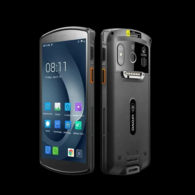 유로보 DT50S 안드로이드 13 모바일 컴퓨터 휴대용 러기드 PDA 탈착식 배터리 바코드 스캐너 PDA