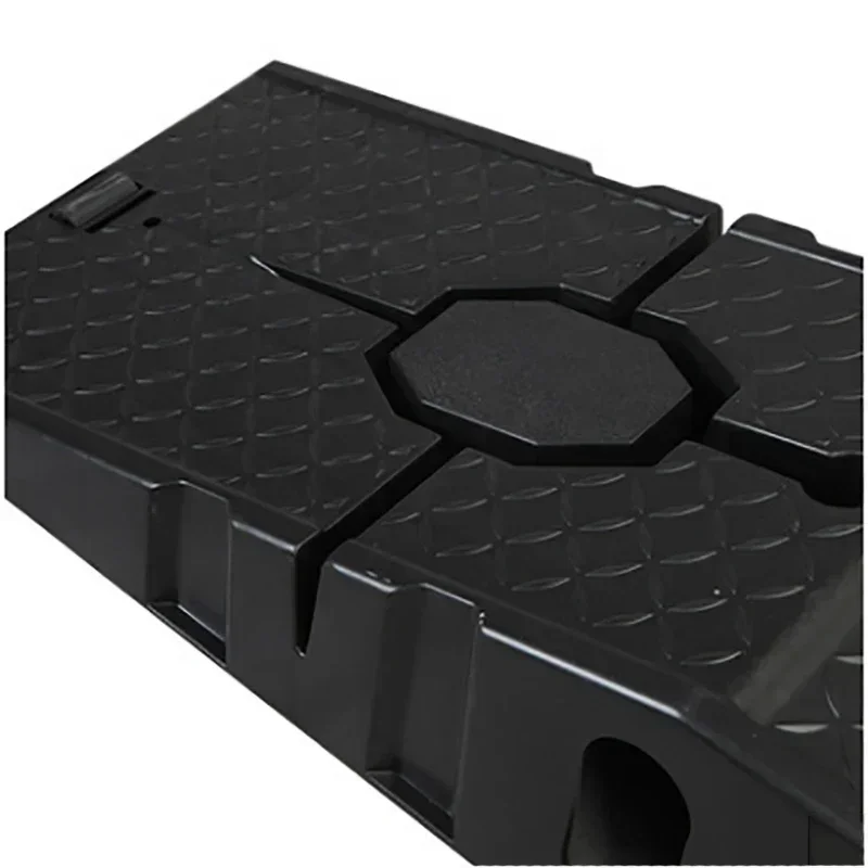 Black Heavy Car Ramps for Oil Change and Repair