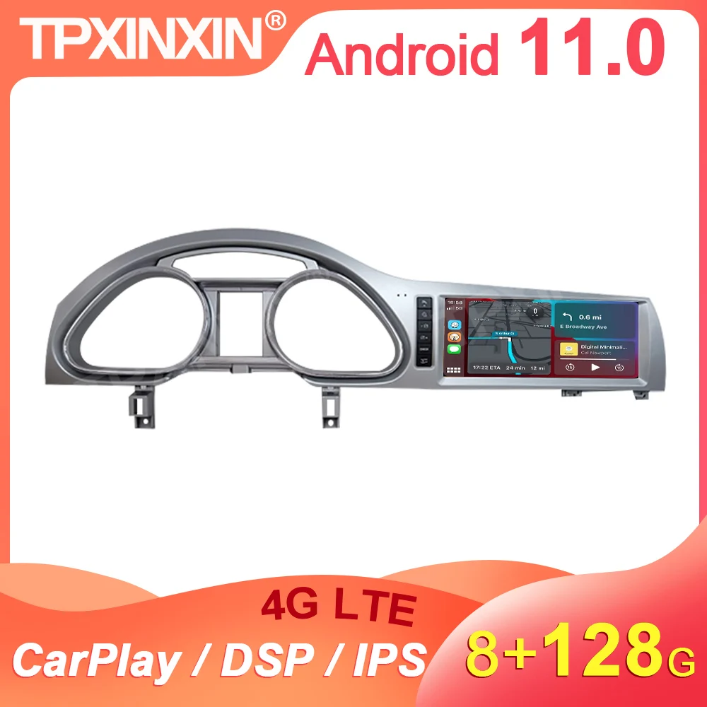 2 Din Android 11.0 8g+128g For Audi Q7 4l 20052015 Car Radio Gps