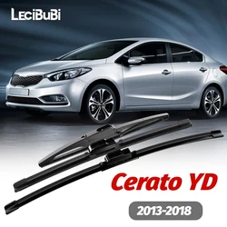 Premium Front & Rear Windshield Wiper Blades Set - High - Performance Windscreen Wipers for Enhanced Visibility (3Pcs)
