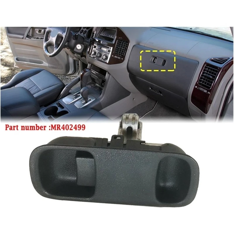 미쓰비시 몬테로 파제로 MK3 V73 V75 V77 2000-2006 MR402499 용 자동차 상부 글러브 박스 잠금 도구 상자 래치 잠금 장치