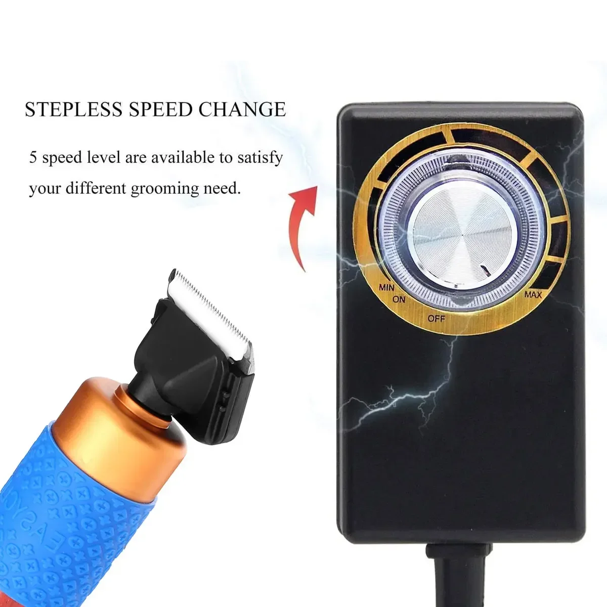 200W Electric Pet Clippers Shearing, Horse Dog Sheep Shear, Animal Pet Grooming Clipper Trimmer, Hair Trimmer Cutter High Power 3