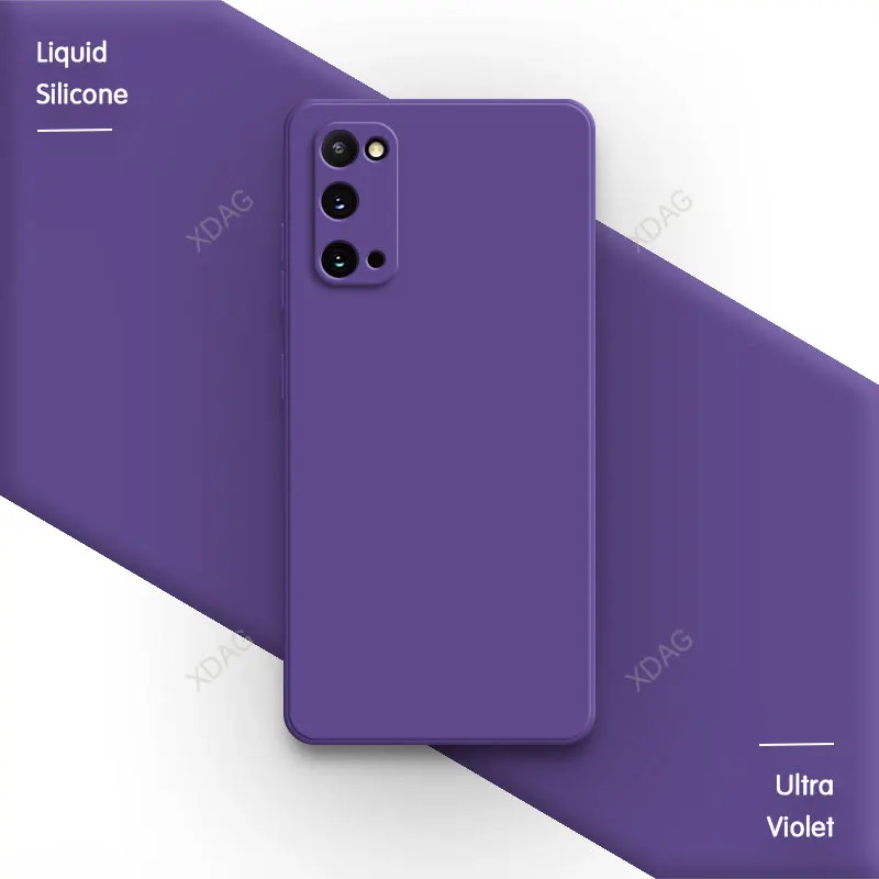 Premium Liquid Silicone Soft Luxury Phone Case