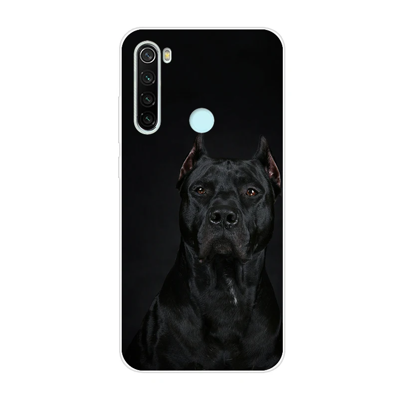 For Xiaomi Redmi Note 8 2021 / 8T Back Cover Silicone Phone Case For Redmi Note 8T Note8T 8 T Funda Note8 Pro Coque Bumper Shell