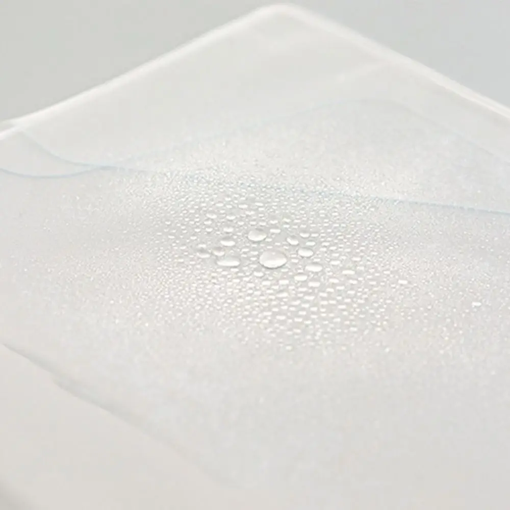 Robuste A5/A6 Notebook Schutzhülle Transparente PVC Buch Abdeckung Wasserdichte Binder Schutzhülle Tagebuch – Detail 4