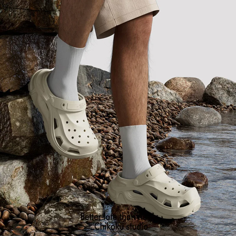 Zapatillas De Casa Para Hombre – Sandalias Deportivas Transpirables, Suela Antideslizante, Impermeables