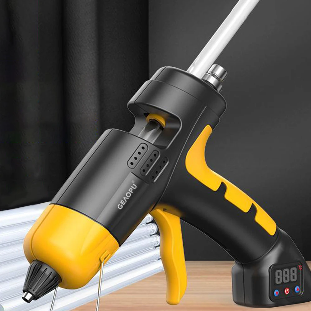 Temperature Adjustable Hot Glue Guns Industrial-grade High-power Hot Melt Glue Gun Home Crafts High Sticky Melt Gun