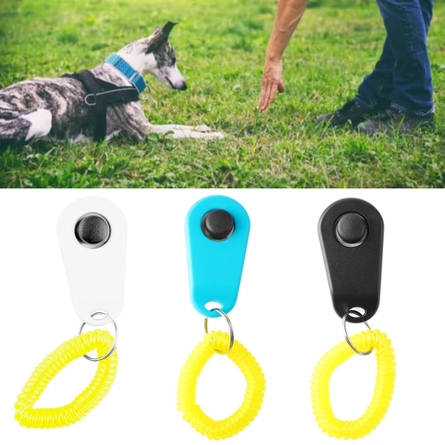 Pet Clicker Oval Portable Adjustable Wristband Sound Dog Training Clicker  Cat Dog Training Clicker Plastic Pet Supplier - AliExpress