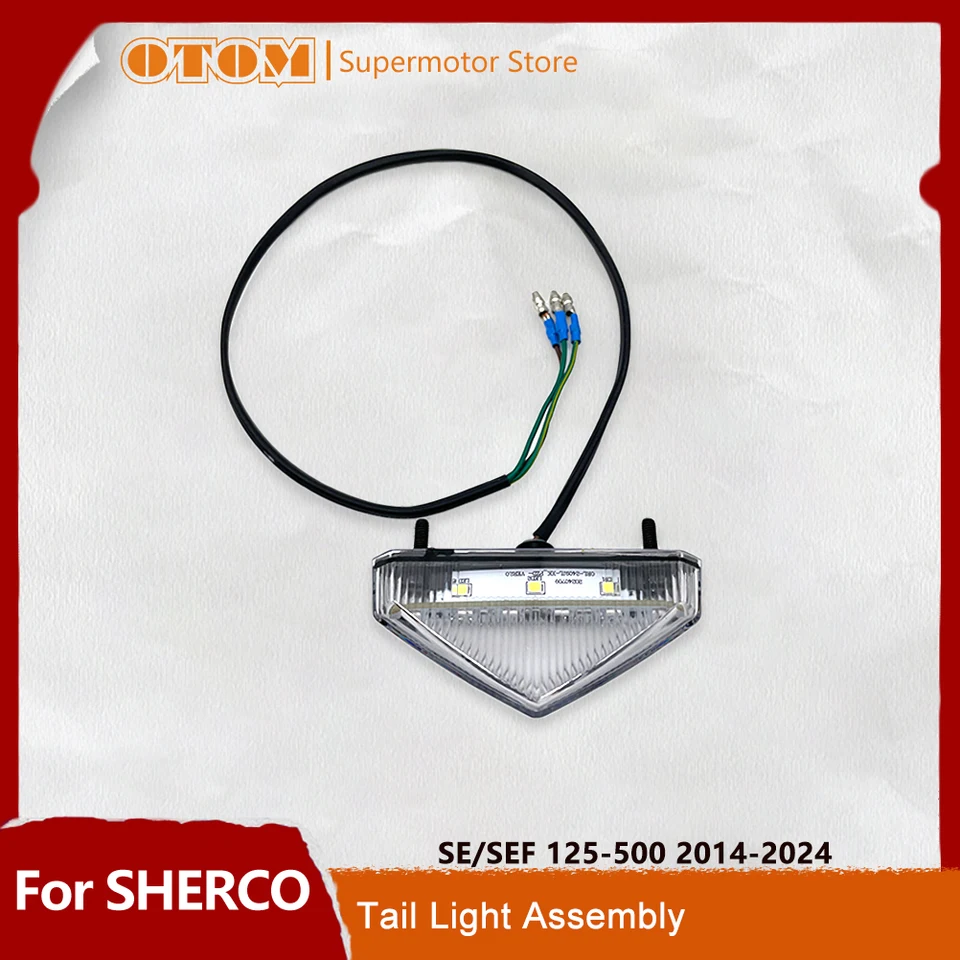 Accessoires De Moto, Ensemble De Feux Arrière, Feu Stop Pour SHERCO SE SEF 125 250 300 450 500 2014-2024 Pit Dirt Bikes