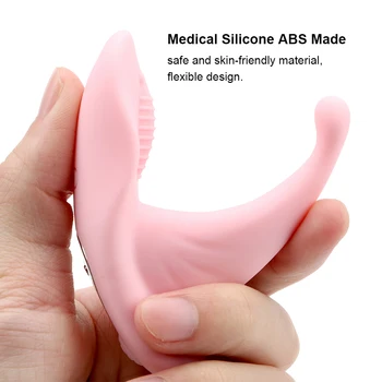 Clit Vagina Stimulator Orgasm Masturbator Butterfly Panties Lay On Vibrator Wearable Clitoris Vibrator Sex Toys for Women 3