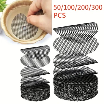 Pot Hole Mesh Pad Mat Grid Round Drainage Hole Screen for Pot Bottom Prevent Soil Loss Anti Bonsai Flower Plant Gardening Tools
