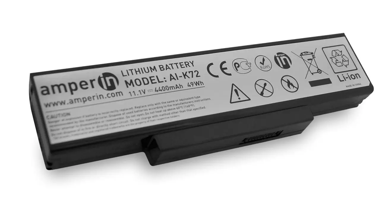 Amperin battery for Asus 70-nxh1b1000z (4400mAh) | Компьютеры и офис