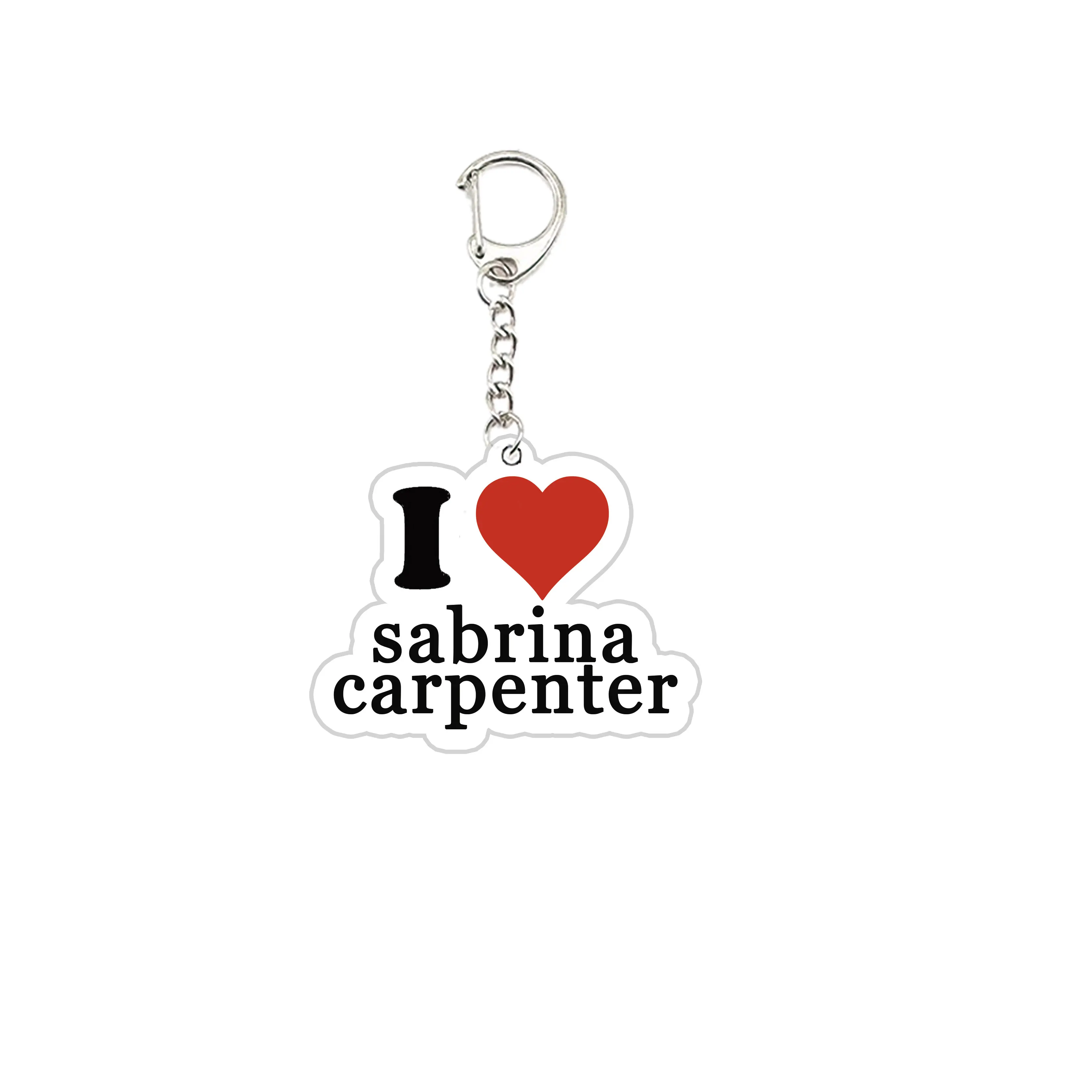 Trendy Acrylic Singer Keychain Pendant - Fun Accessory