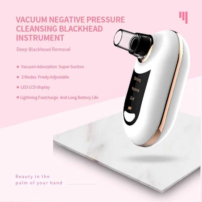 Electric Blackhead Vacuum Remover Face Deep Nose Cleaner Pore Acne Pimple Removal Vacuum Beauty Clean Skin Tool