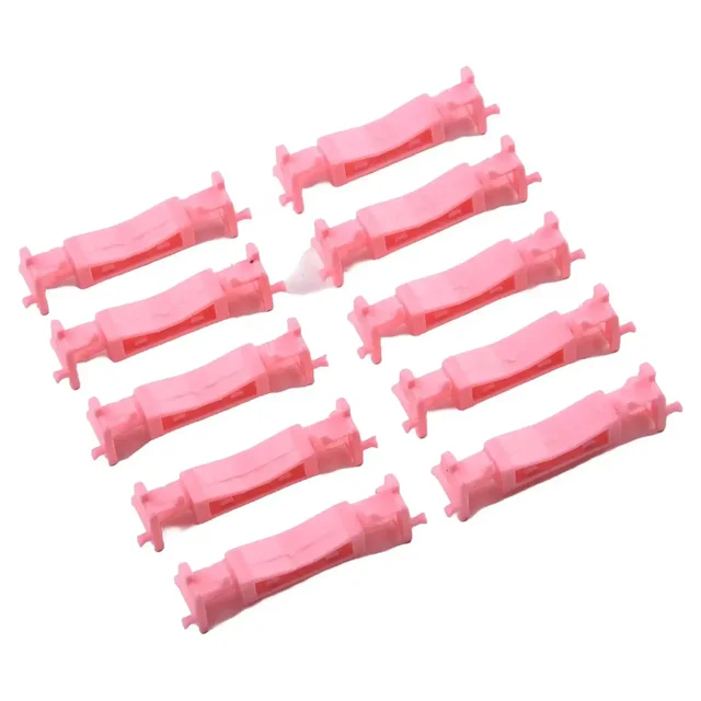10pcs Pink Car Roof Molding Clips Plastic Auto Fastener Fit For Mitsubishi-LANCER 2008-2017/ For OUTLANDER SPORT 2011-2023 1