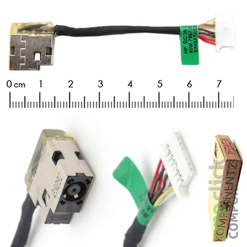 

DC Power Jack with cable For HP Envy 13-ad011 Ad013 Ad102 Ad057 Ad058na Laptop DC-IN Charging Flex Cable