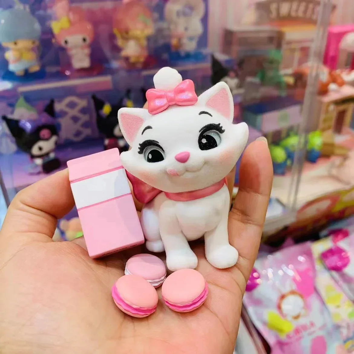 thumbnail image 1 of Miniso Disney Lucifer Marie Cat Blind Box Figure Kawaii Anime Mysterious Surprise Box Toys Fluffy Cat Guess Bag Cute Toys Gifts, 1 of 5