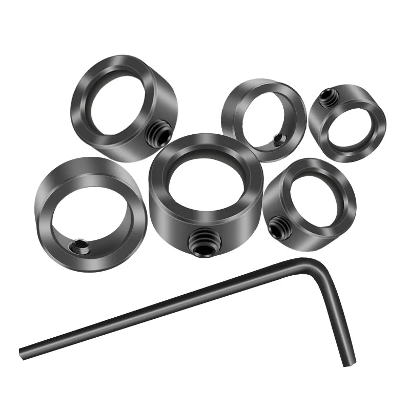 

1 комплект 3-16 мм сверло глубина стоп-воротник кольцо позиционер расстояние кольцо локатор деревообрабатывающее сверло шестигранный ключ стандартное дерево