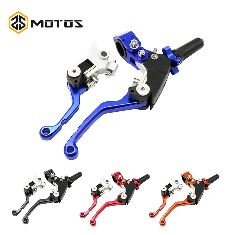 

ZS MOTOS Foldable Handle Motorcycle Modified Handles Clutch Brake Lever For KT XC XCF EXC SX For Husqvarna FC FX TC TX 150-500