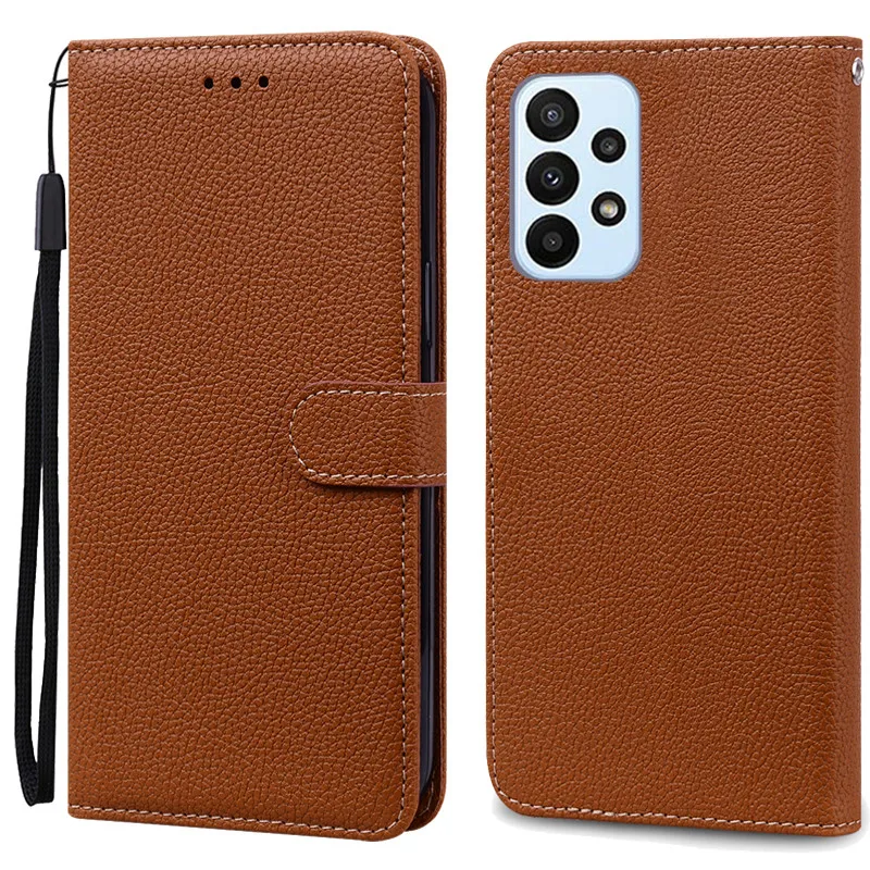 Luxury Leather Wallet Flip Case - Premium Protection & Style