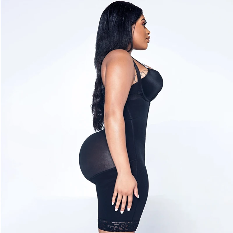 High Waist Abdomen Control Body Shaper Butt Lifter Colombian Shapewear Reducing And Shaping Push Up Latex Sheath