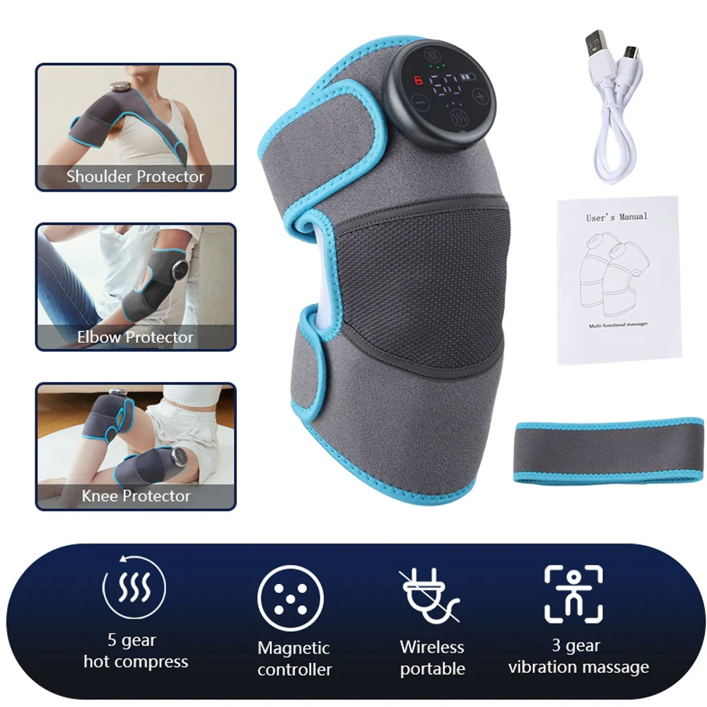 Electric Shoulder Massager Wrap Belt Heating Massage Device Vibration  Physiotherapy Shoulder Brace Joint Arthritis Relief Pain - AliExpress