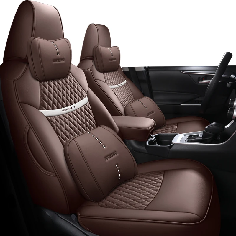 Luxury Car Seat Cover For Toyota Rav4 2019 2024 Waterproof Leatherette luxury-car-seat-cover-for-toyota-rav4-2019-2024-waterproof-leatherette
