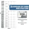 Galvanized Wire Fence, Heavy Zinc for Farm and Garden Protection 4Ft/5Ft/6Ft x 328Ft