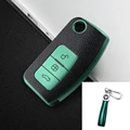 Green with keychain