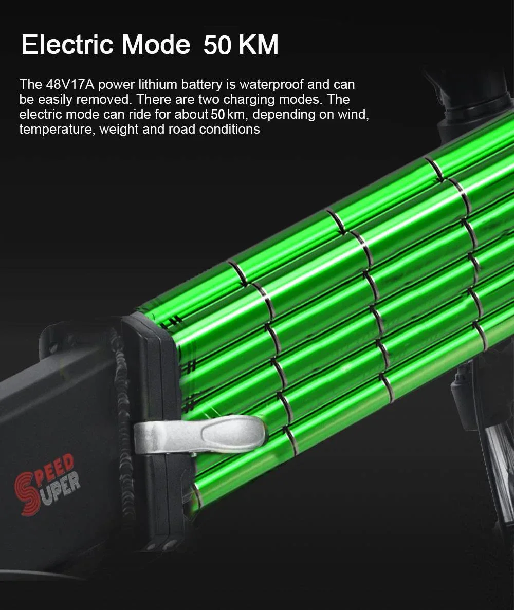 RadRide YX20M electric bike, 1000W motor, 20x4.0 inch wide tires, top speed 45 km/h, 48V 20Ah battery, max range 80-90 km, in st Sdbb5c088856b4ff39645dc19744391a24