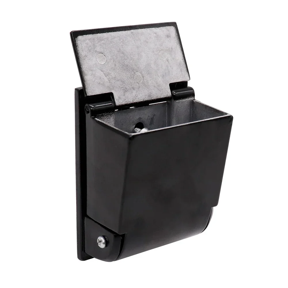 

Ashtray wall-mounted 95*70mm aluminum alloy ashtray bracket creative personality outdoor smoking public place