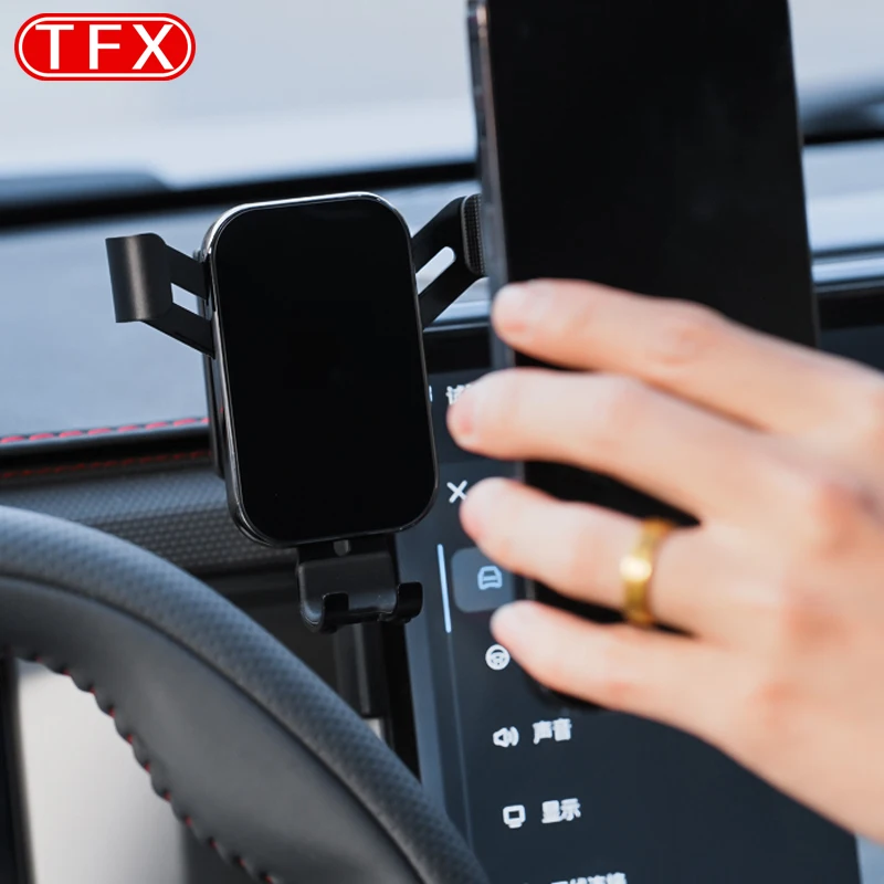 Car Mobile Phone Holder Central Control Display Screen Mount Gravity Bracket Stand Accessories for Chery Jetour T2 phone holder mobile phone holder gps holder gps suction cup mount car suction cup bracket