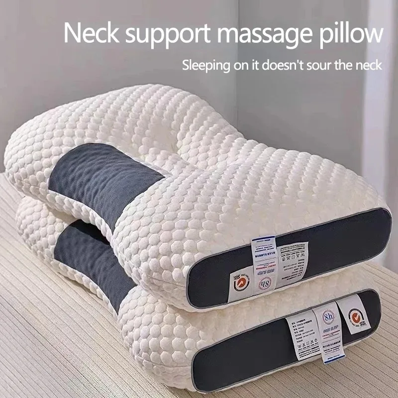 

Cervical Orthopedic Neck Pillow Help Sleep And Protect The Pillow Neck Household Soybean Fiber SPA Massage Pillow For Sleeping