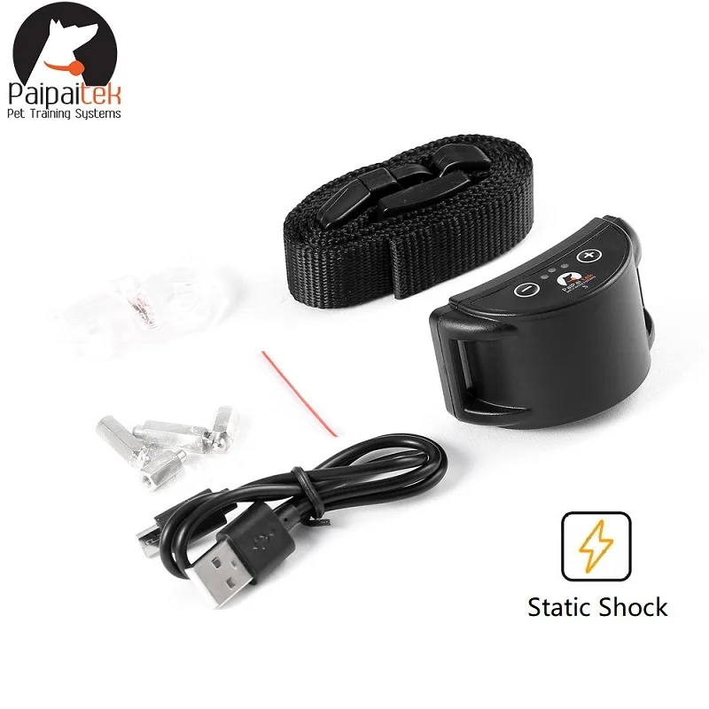 Dog Training Collar Anti-barking Control Pet No Bark Waterproof Rechargeable Safe Effective Automatic Shock |