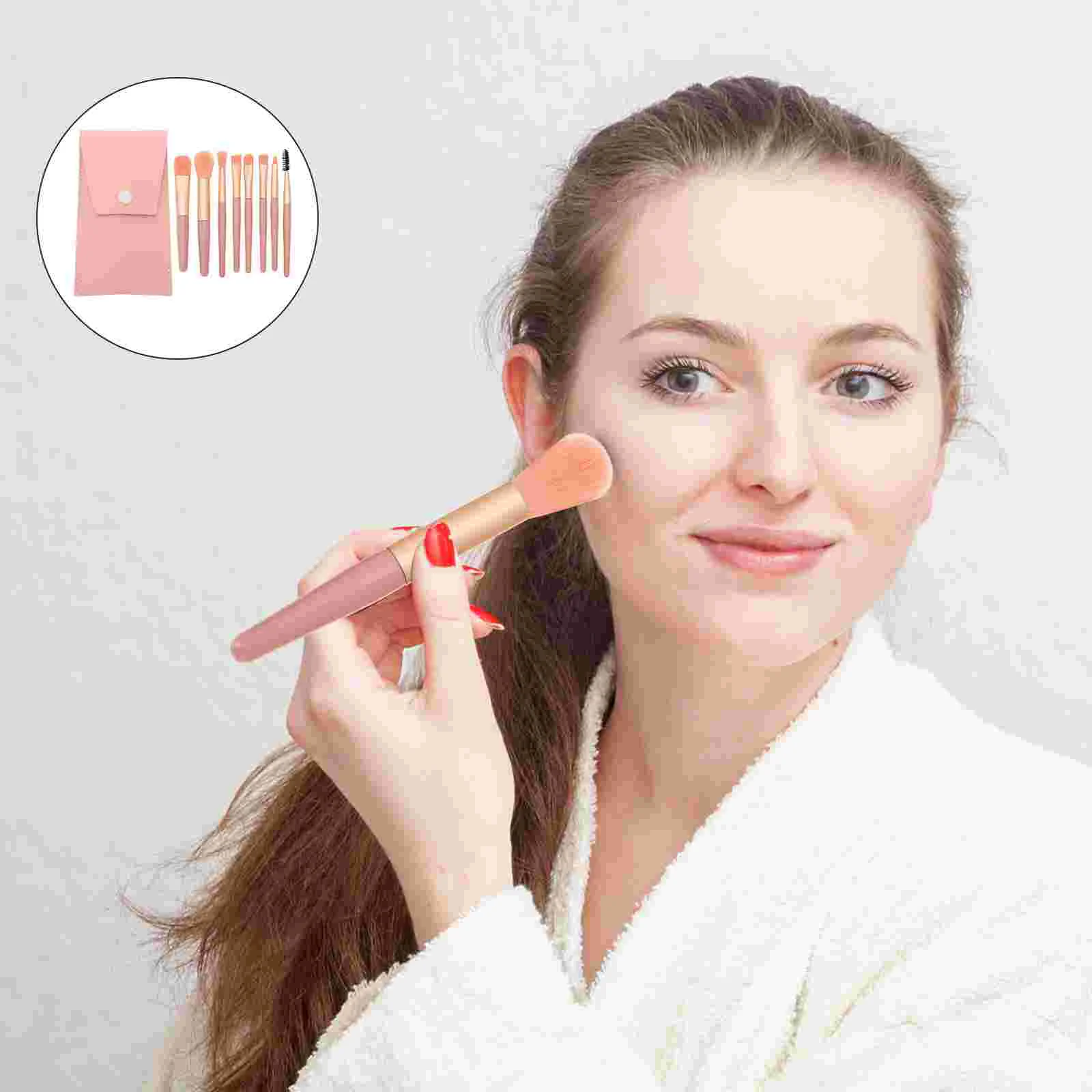 

Makeup Brush Set Face Beauty Tools for Supply Powder Applicator Artificial Fiber Supple Professional Blush