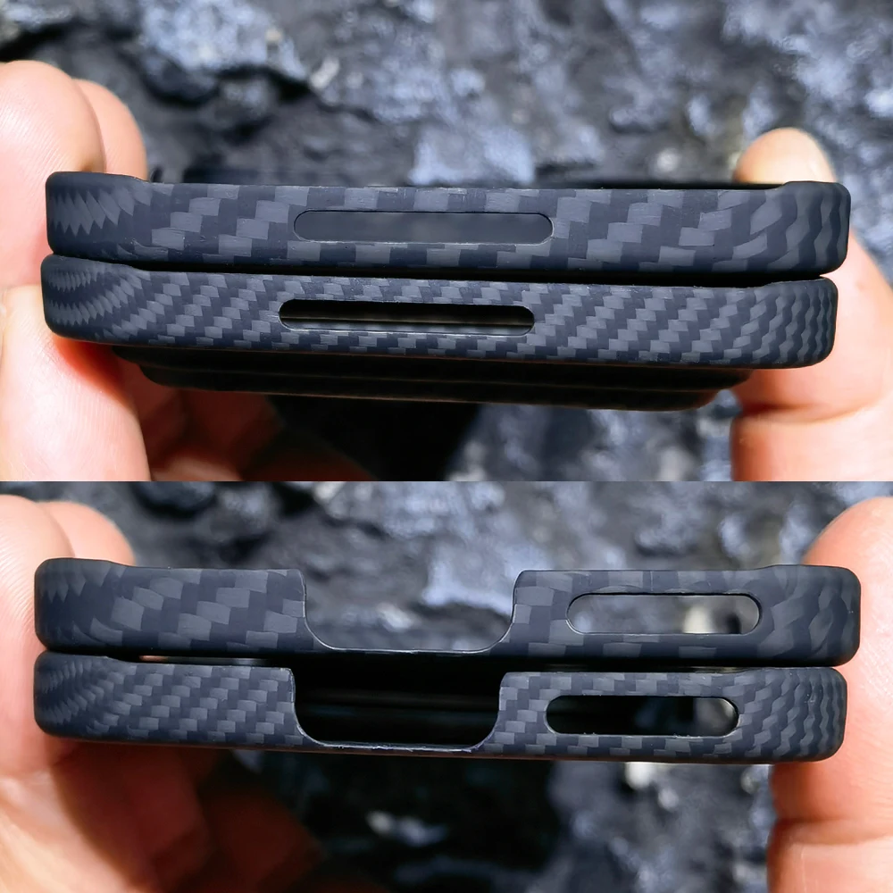 Premium Real Carbon Fiber Aramid Ultra-Thin Lightweight Case