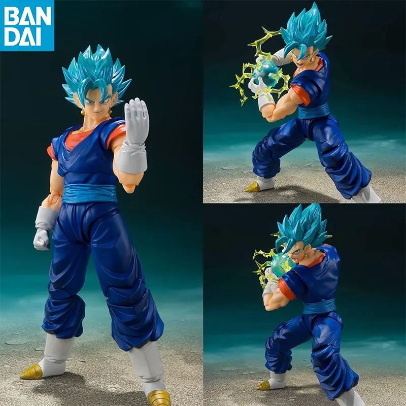

Original BANDAI S.H.Figuarts Super Saiyan God Super Saiyan Vegito Super Dragon Ball In Stock Anime Figures Model Toys