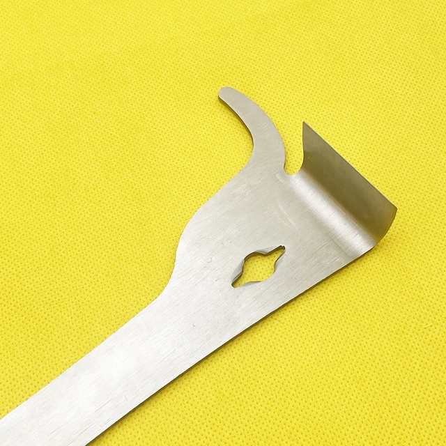 2 db Rozsdamentes Acél Mézkaparó Levágó Méhkamár Méhészet Méhkas Szerszámok Hardver - Image 3