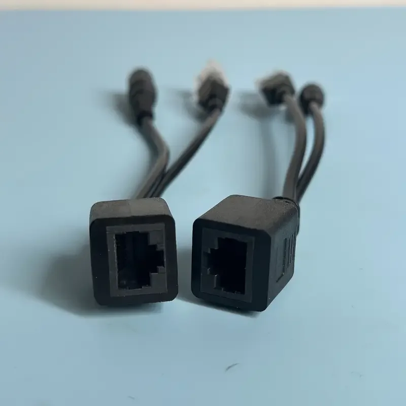 Enhanced POE Splitter with Video and Power Adapter