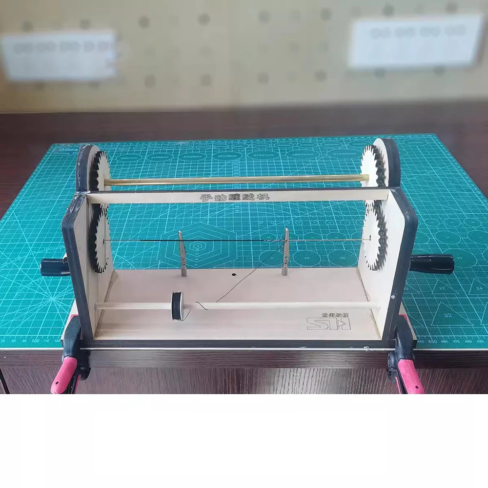 DIYManualWindingMachineHobbyModelShipToolRopewalkforStanding