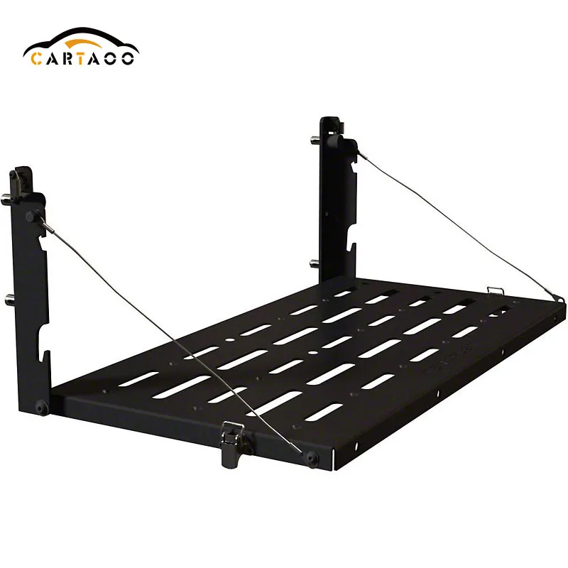 

Black Aluminum Tailgate Folding Table for Jeep Wrangler Accessories