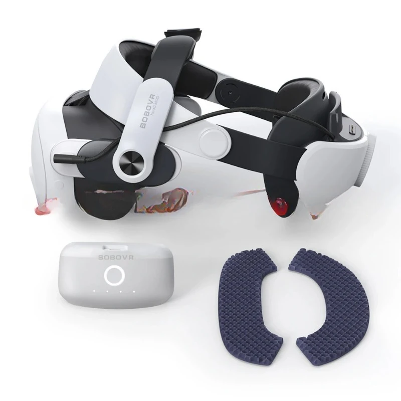 BOBOVR M3 Pro メタクエスト3 ヘッドストラップ バッテリー