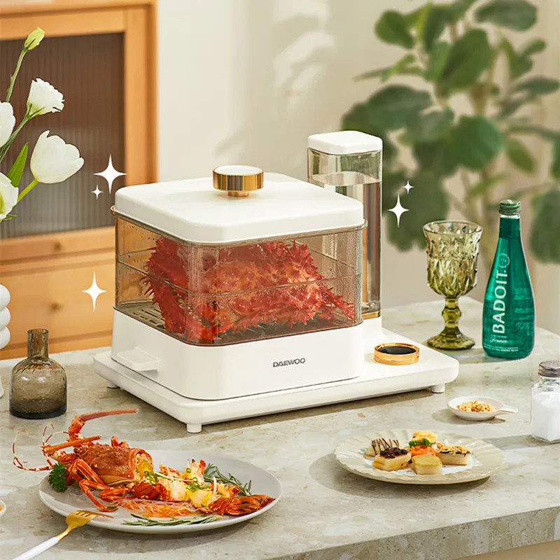 Electric Steamer Household Small Steamer Multi-function Steamed Breakfast Buns Egg Hot Dish Artifact