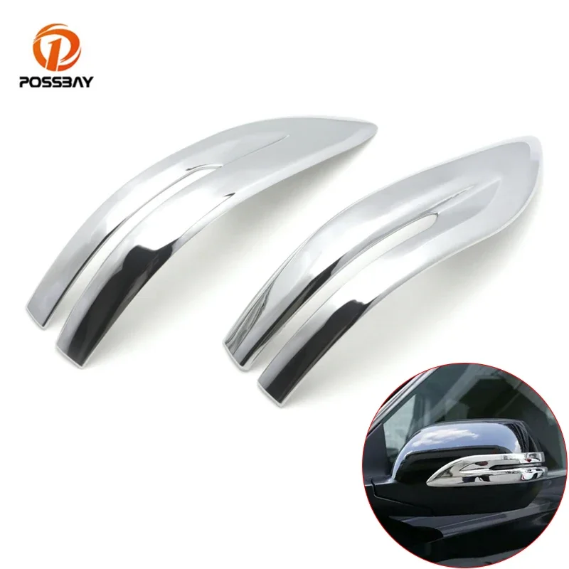 

2 шт., хромированные накладки на боковые зеркала заднего вида Honda CR-V CR V 2017 2018 2019 2020 2021